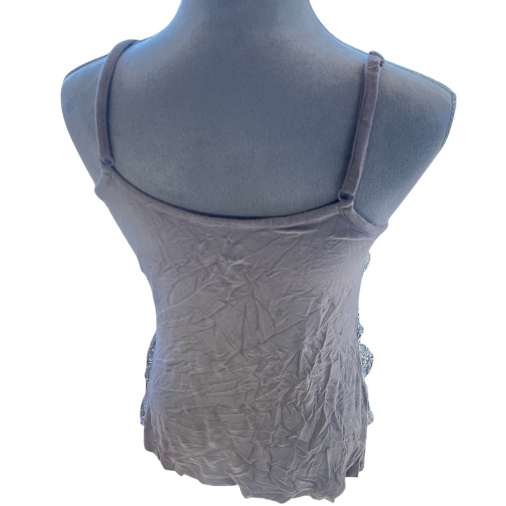 Vintage Y2K Silver Sequin Disco Rave Cami - Picture 7 of 13